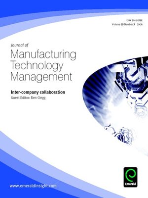 cover image of Journal of Manufacturing Technology Management, Volume 19, Issue 3